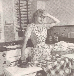 The lot of a 1950s housefrau.
