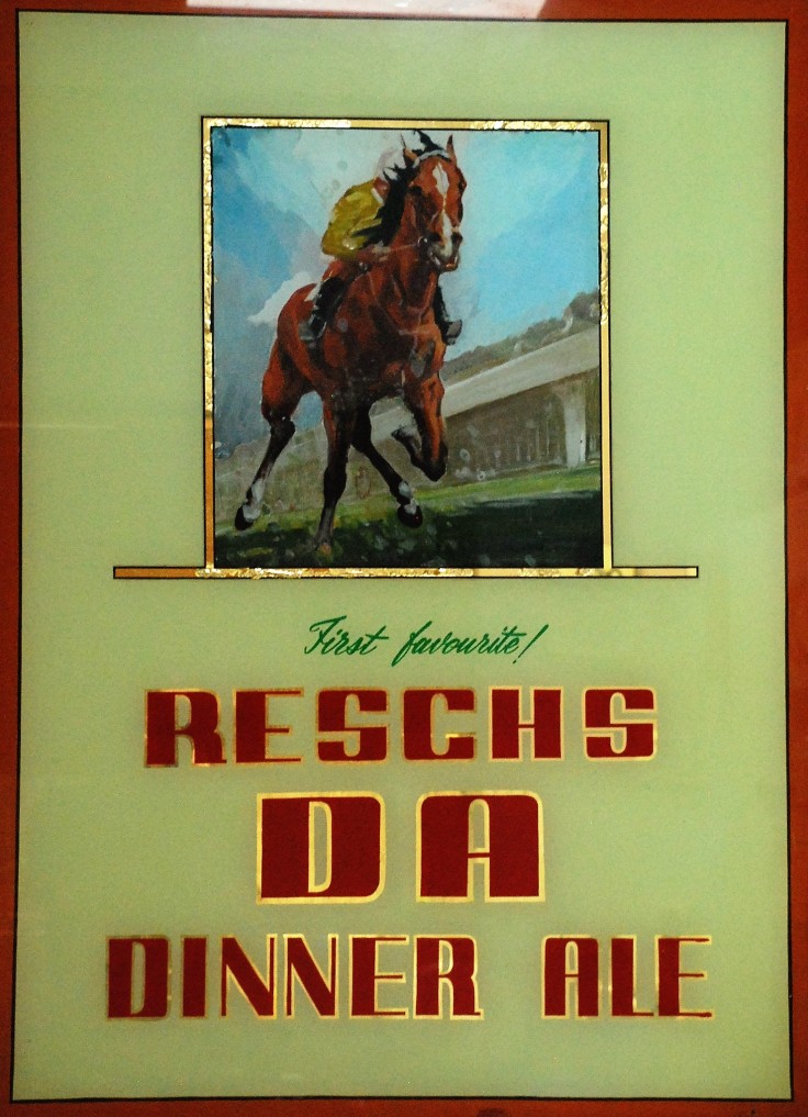 One of the many Reschs pub signs that once graced the walls of Sydney's hotels